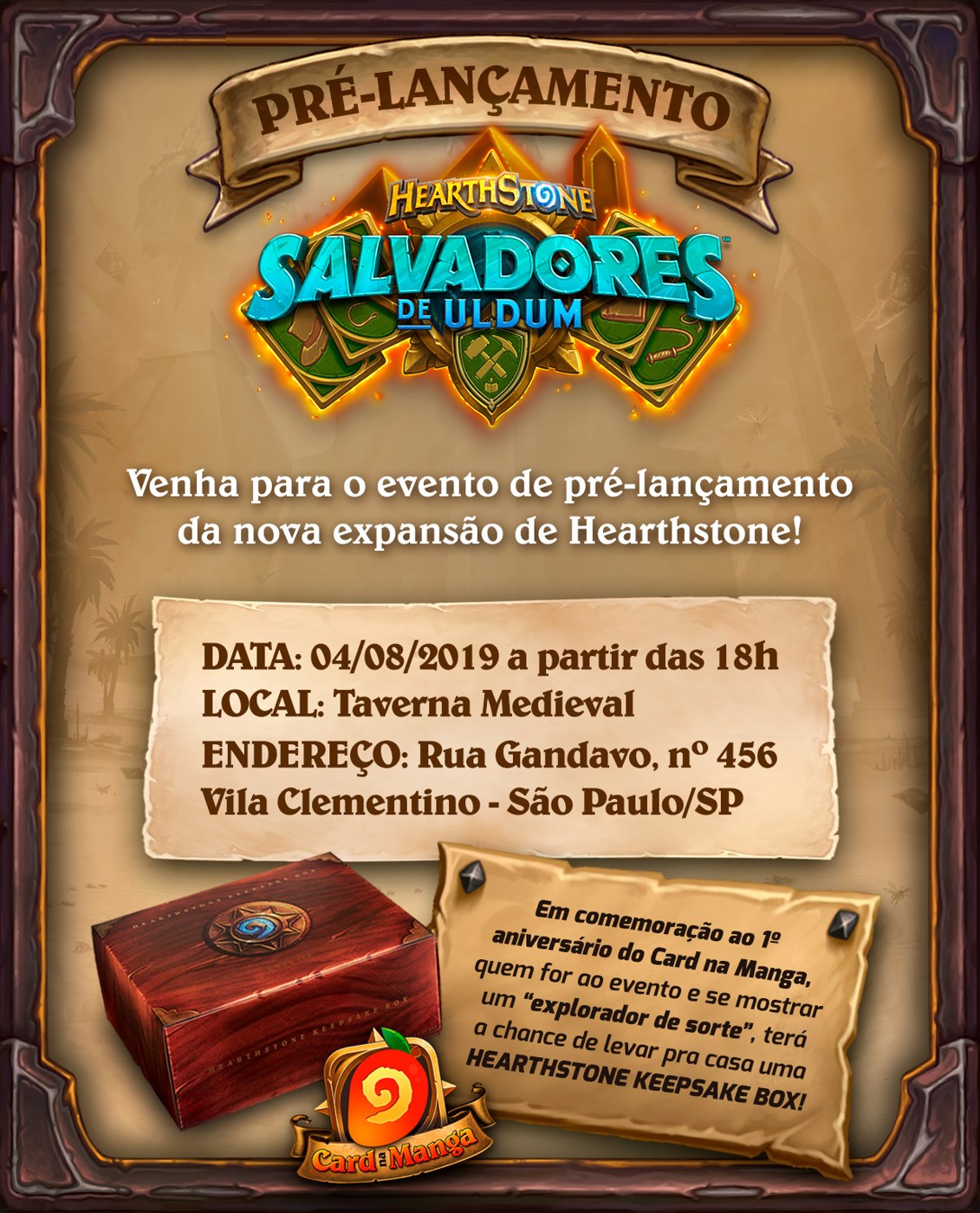 Card na Manga · Salvadores de Uldum